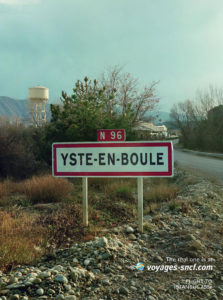 Visuel "Yste-En-Boule" de Voyages-SNCF.com par DDB Paris