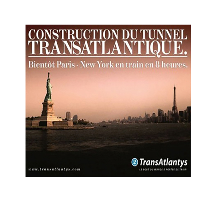 Visuel de campagne TransAtlantys de Voyages-SNCF.com par DDB Paris