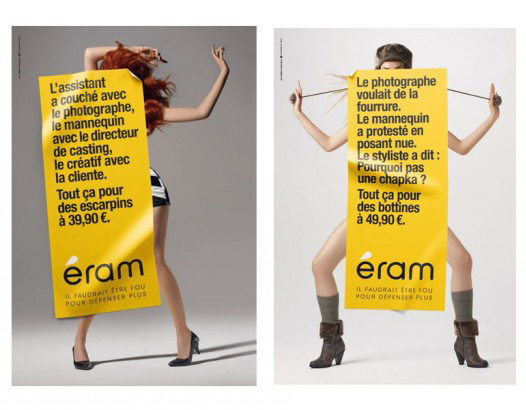 Campagne Éram sur les coulisses de la mode